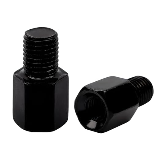AMZSKU M8 Rechtsgewinde auf M10 Rechtsgewinde Motorrad Motorroller Spiegel Adapter spiegeladapter spiegeladapter m8 auf m10