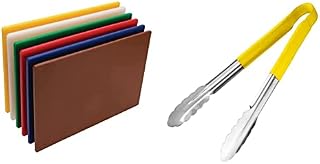 Hygiplas Standard Low Density Chopping Board Set 12X455X305mm Cutting 6pc
