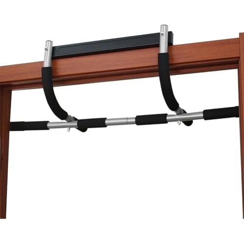 Xnuiasqe Barra de Dominadas para Montaje en Pared: Barra de Dominadas para Puerta, Equipo de Fitness para el Hogar con Protección Mejorada para el de la Puerta