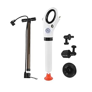 Wc-plunjer -Hogedruk-wc-plunjer Krachtige luchtafvoer Blaster Pompreiniger Verstopte buis in bad