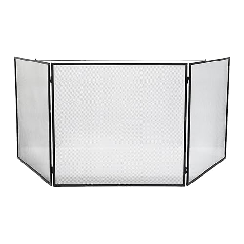 Minuteman International Large 3F Screen Child Guard Stove, Black