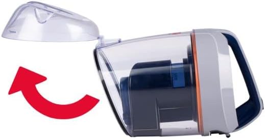 Removing the dustbin from the vacuum cleaner