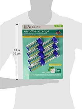 Miniatura 2 de Members Mark anteriormente conocida como pastilla de nicotina Simply Right sabor menta 2 mg, 189 unidades