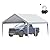 Happybuy Carport Replacement Canopy Cover 13x20 ft, Heavy-Duty Waterproof & UV Protected Tent Tarp, Easy Installation with Ball Bungees, Grey (Top Cover Only, Frame Not Included)