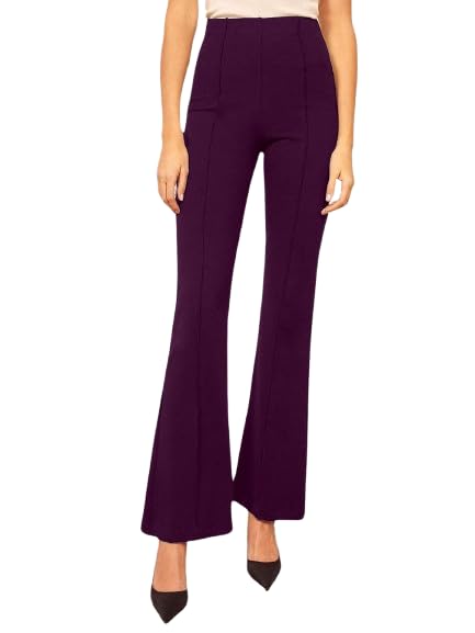 Image of Nefer Women's High-Rise Flared Parallel Trouser