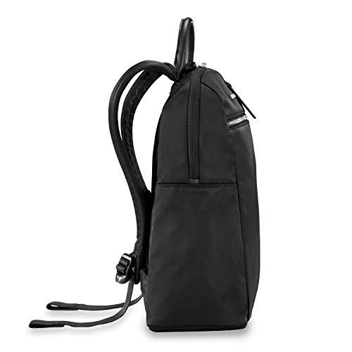 Image of Briggs & Riley Rhapsody Slim Backpack, Black, One Size