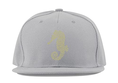 Casquette de baseball en coton de qualité supérieure avec visière plate et finitions florales