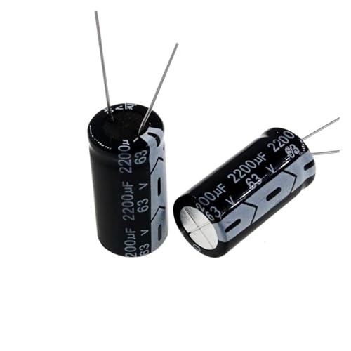 Condensateur 2200uF 63V électrolytique aluminium 2200 MFD 63VDC radial lot de 5