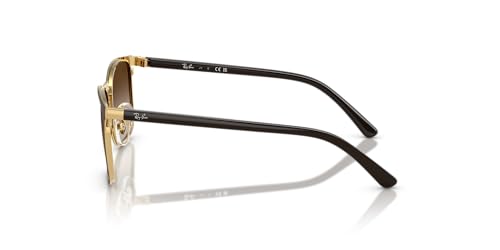 Ray-Ban RJ9551S Square Sunglasses, Matte Brown On Gold/Gradient Brown, 48 mm by Ray-Ban - Used condition - Image 3