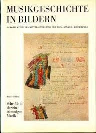 Hardcover Schriftbild der Einstimmigen Musik Book