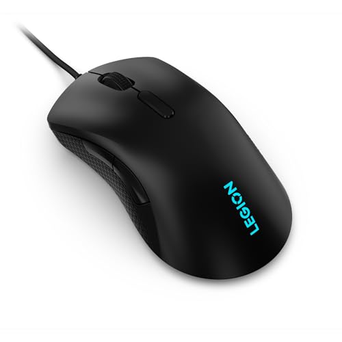 Legion M300 RGB – Mouse Gaming con 8 pulsanti programmabili, USB 2.0, fino a 8000 DPI e 1000 Hz, Ambidestro, colore: nero - Mouse gaming - Immagine 7