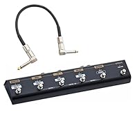 Control of channel selection; effects on / off and more Two-colour LEDs for easy status display Additional control connection with 3-way mode selection button Includes 6.35 mm jack cable ✅ + Keepdrum patch cable