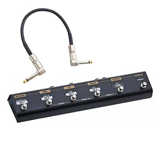 Boss GA-FC EX - Interruptor de pie para amplificador Katana MKII + cable de conexión keepdrum