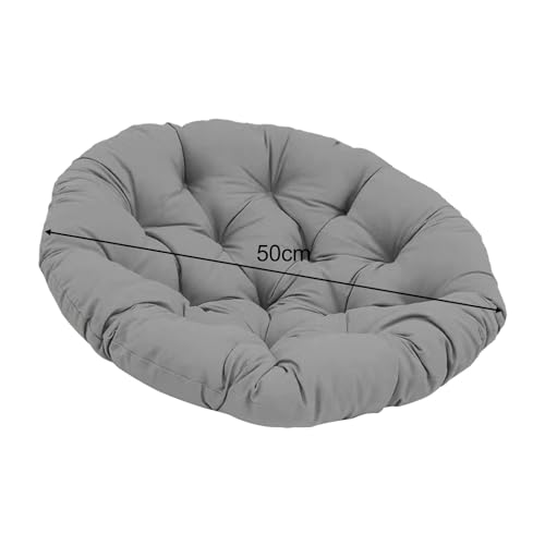 Leefasy 60054583120071428 Papasan Chair Cushion 20Inch Egg Chair Cushion (Only Cushion) Multifunctional Garden Chair Mat thumb #6