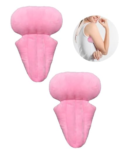 Generic Lymphedema Axilla Pillow Mastectomy Recovery Pillow Breast Pillow Post Surgery Pillow for Cancer Lumpectomy Surgery Recovery Post-Surgery Underarm Pillow Armpit Pain Relief (2pc) (Pink)