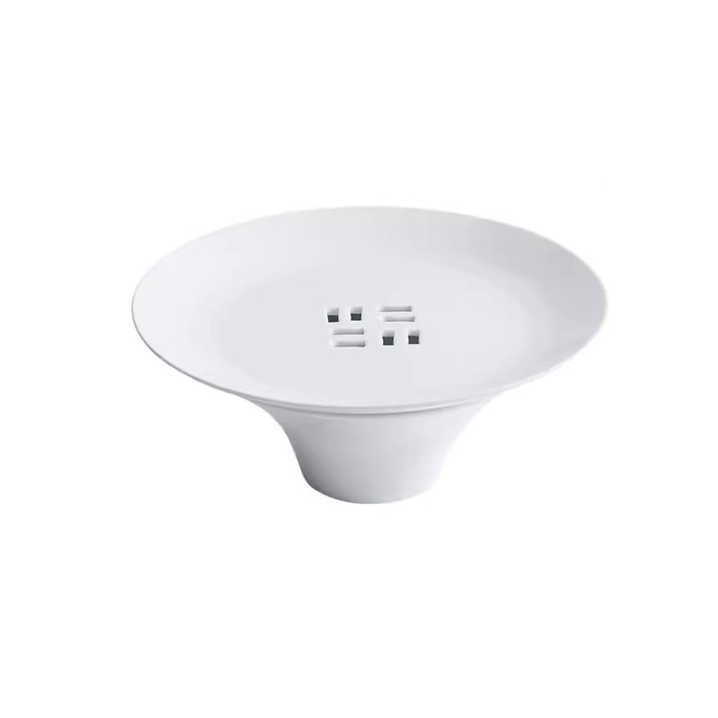 Forniture Per Feste Piatto di ghiaccio secco creativo in ceramica bianca Piatto di specialità cinesi Piatto di insalata dell'hotel Ristorante Piatto di cibo occidentale Piatti Della Festa