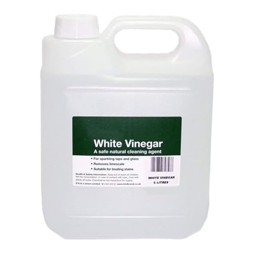 White Vinegar 5 Litre – Multi-Purpose Household Cleaner, Natural Descaler