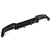 HECASA Rear Diffuser Compatible with 2019-2022 Toyota Corolla/Auris Hatchback Bumper Lip Spoiler Splitter ABS Plastic Painted Black