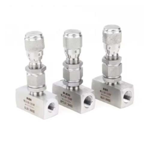 Micro vanne de régulation débit inox pour stabiliser les flux - 6