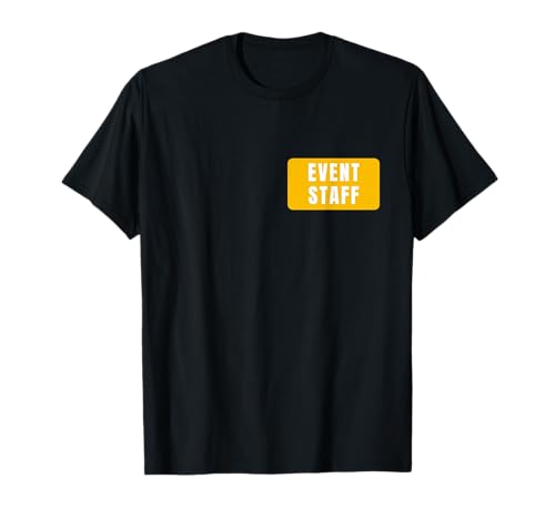 Event Staff Uniform - Crew, Volunteer, Festival Team T-Shirt