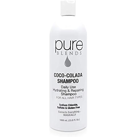 Pure Blends Coco-Colada Shampoo | Daily Use Hydrating Shampoo| Neutral-No Color Shampoo For In Between Color Depositing Washes | Balances Color & Repairs Dry, Damaged Hair | 33.8 Oz. Cover