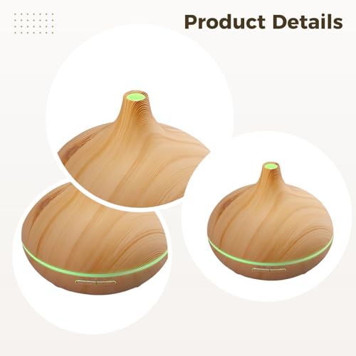 Diffuseur de grain de bois pour chambre à coucher et salon zen
