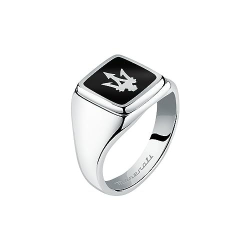 Bague homme Jewels acier et émail : fini les rayures au doigt