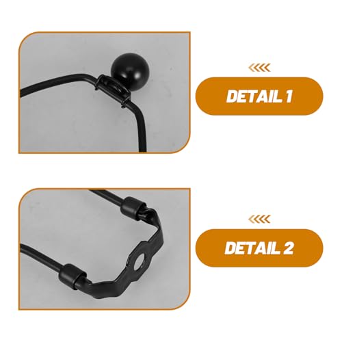 Adaptateur abat-jour harpe pour réparer lampe de table Holibanna - 3