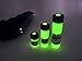 Glow-On Bright Yellow Color and Green Glow, Gun Night Sights Paint, Small 2.3 ml Vial. Concentrated, Bright Long Lasting Luminescence.