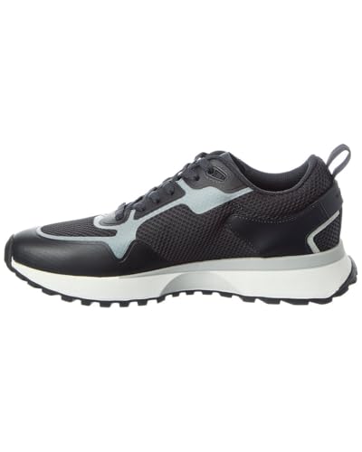 Image of BOSS Men's Big Logo Mesh Mix Lace Up Sneaker