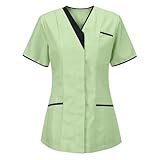 CRÉATION D'IMAGE : La coupe de l'uniforme infirmier est simple et généreuse, utilisant le bleu clair, le vert clair ou le blanc, couleurs courantes dans le secteur médical. Elle confère une impression de propreté et de professionnalisme, renforçant ainsi la confiance des autres