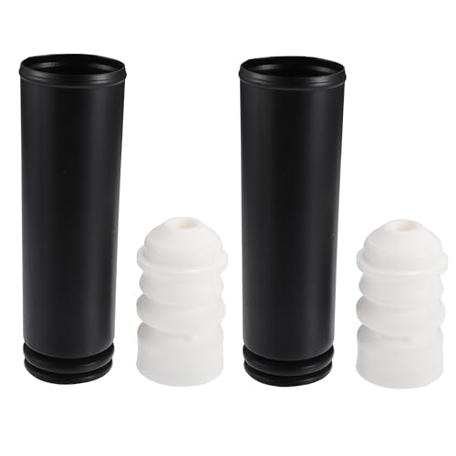 Hihaha Tope de Amortiguador de Suspensión con Funda Antipolvo para BMW 318I Base 1.9L 1996-1998 / Amortiguador Trasero de Goma para Montaje de Amortiguador/Duradero/Juego de 2