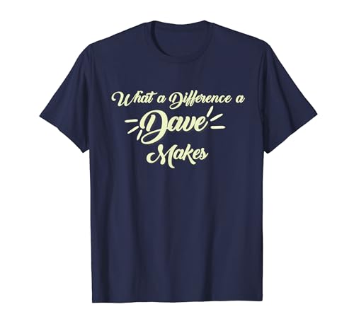 What a Difference a Dave Make David Davie �ʔ��� ���O �j�̎q T�V���c