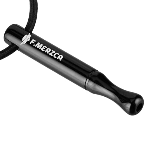 F.MERZCA® Collar Plata Único – Collar para dejar de fumar, ayuda para dejar de fumar, alternativa a cigarro, sin nicotina, collar para dejar el tabaco, accesorio sin humo, resistencia al aire.