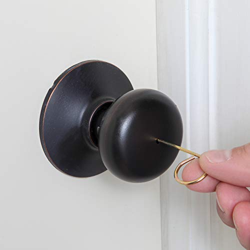 Emergency Keys for Interior Door Locksets - Interior Door Key Pin for Bedroom and Bathroom Doors Schlage Compatible - Emergency Door Lock Pin Key Set of 8 - Thumbnail 6