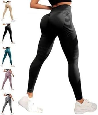 3D Cellulite Leggings Compression,High Waist 3D Anti Cellulite Leggings for Women, Slimming Workout Yoga Pants