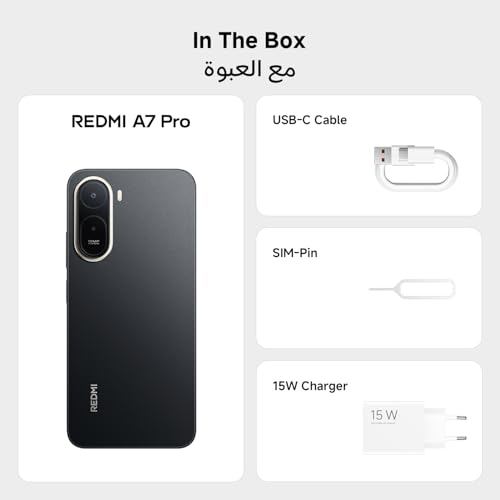 Xiaomi Redmi A7 Pro Smartphone 4GB+64GB 4G, Battery 6000mAh Octa-Core Processor, 13MP AI Dual Camera, 6.9" 120Hz Display, Mist Blue| 18 Month manufacturer warranty