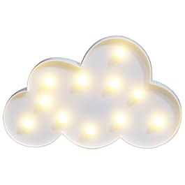 White LED Cloud Marquee...