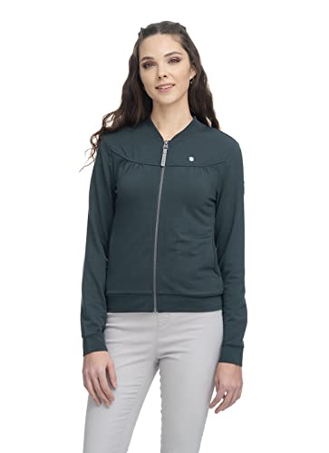 Ragwear Damen Sweatjacke Kenia dunkelgrün M