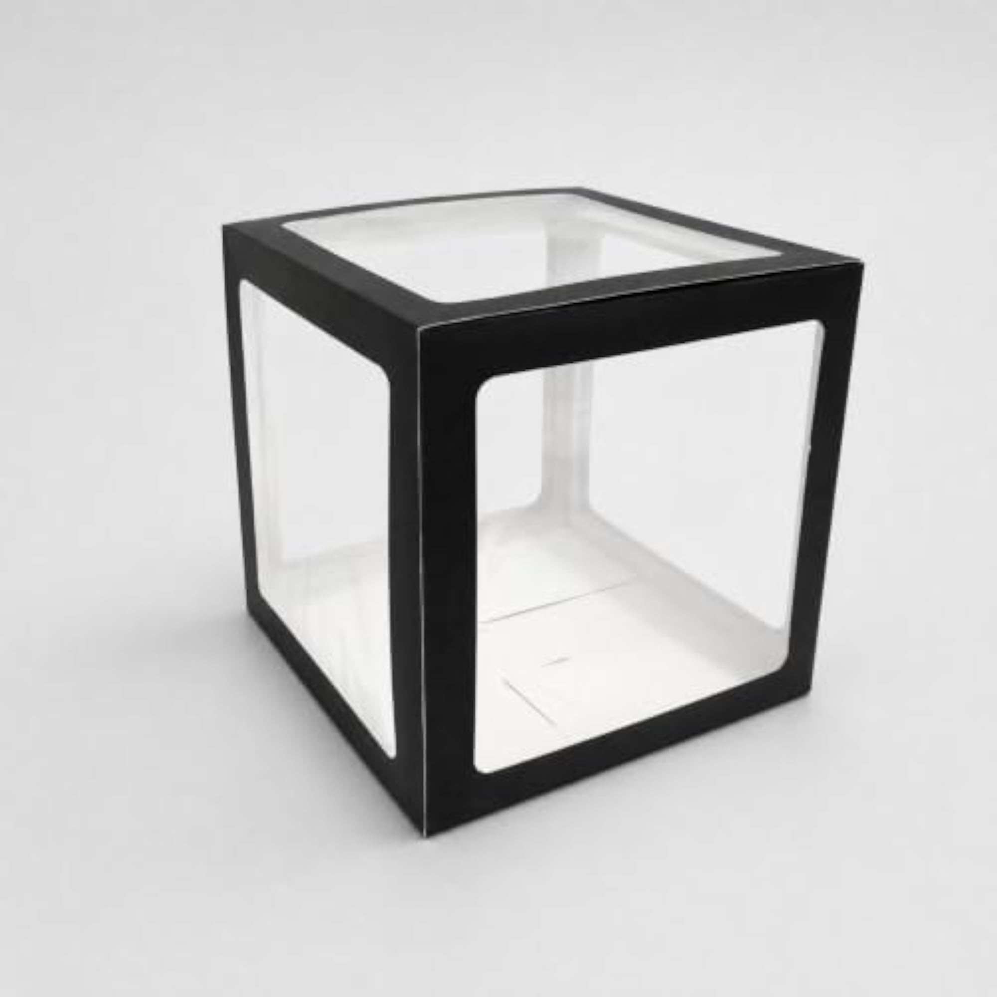 Lightweight Transparent Panel Decorative Display Cube