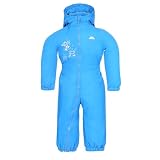 Trespass Dripdrop, kobalt, 18/24, waterdicht regenpak met capuchon, uniseks, leeftijd 18-24 maanden, blauw