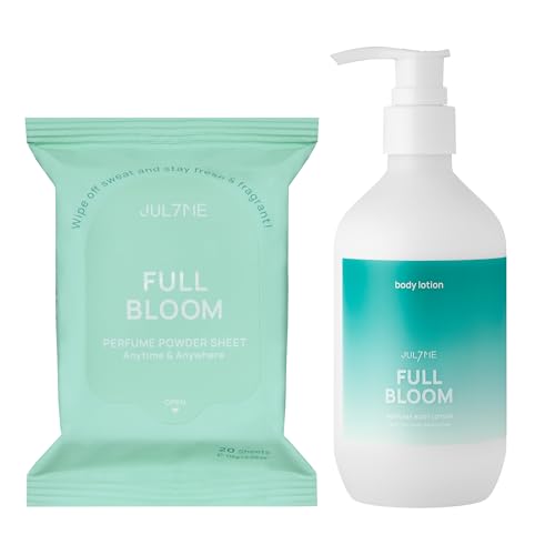 JULYME POWDER SHEET (20 sheets) + BODY LOTION 300ml (FULL BLOOM)
