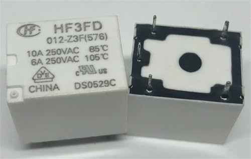 Relais 5 broches HF3FD 012-Z3F domotique et automatisation de portail maison