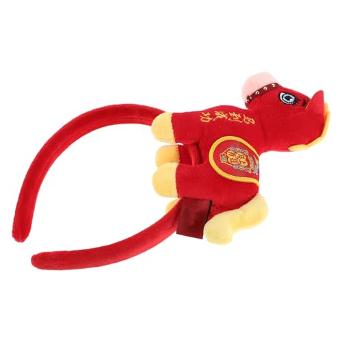 Healeved Diadema de Caballo para Año Chino Ligera y Cómoda, Accesorio para Fiestas Navideñas y Celebraciones, Diadema Cosplay Temática Año del Caballo para Evento y Fotografía