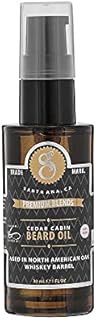 Suavecito Premium Blends Beard Oil - Leave-In Beard Conditioner For Softening Hair, Hydrating Skin, Eliminating Beard Dandruff, Healthy Beard Growth - Cedar Cabin Fragrance - 1 oz