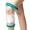 Zoomara Protection Genou Douche, Douche et Piscine pour douche, Réutilisable Plaster Genoux Protection, Maintenir le Bandage au Sec, Protege Platre Jambe Adulte
