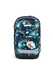 ergobag prime zaino scolastico elementare per bambini, idrorepellente, ergonomico, 20 litro, 1100g Space TravelBear - Blu scuro