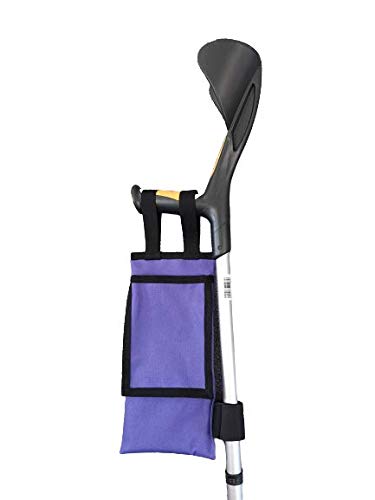 Bolsa de muleta - Accesorios para muletas y caminatas - Bolsas y almacenamiento (púrpura) Cover