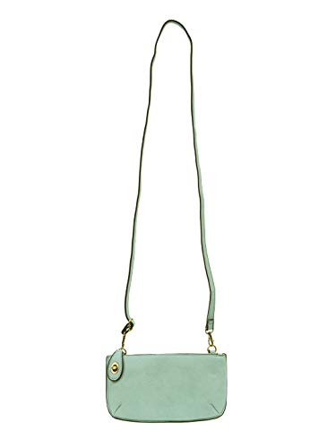Image of Joy Susan Women's Fashion Purse Mini Crossbody Wristlet Clutch Handbag - Sky Blue