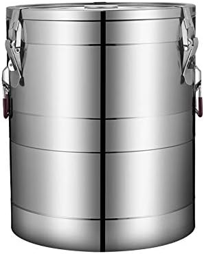 業務用コーヒー/水/ミルク/紅茶/甘口ワイン容器、ステンレススチール断熱バレル、米樽、スープ樽、幸福を追求する大容量二層ディスペンサ
